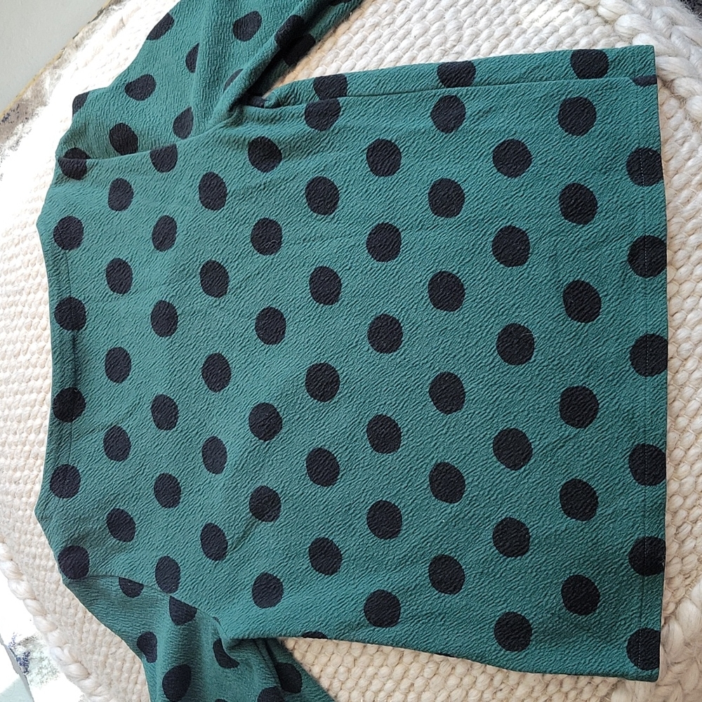 maeve by anthropologie • polka dot blouse